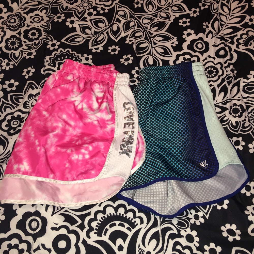 VS PINK! Athletic shorts! 2/$25 or 15 each